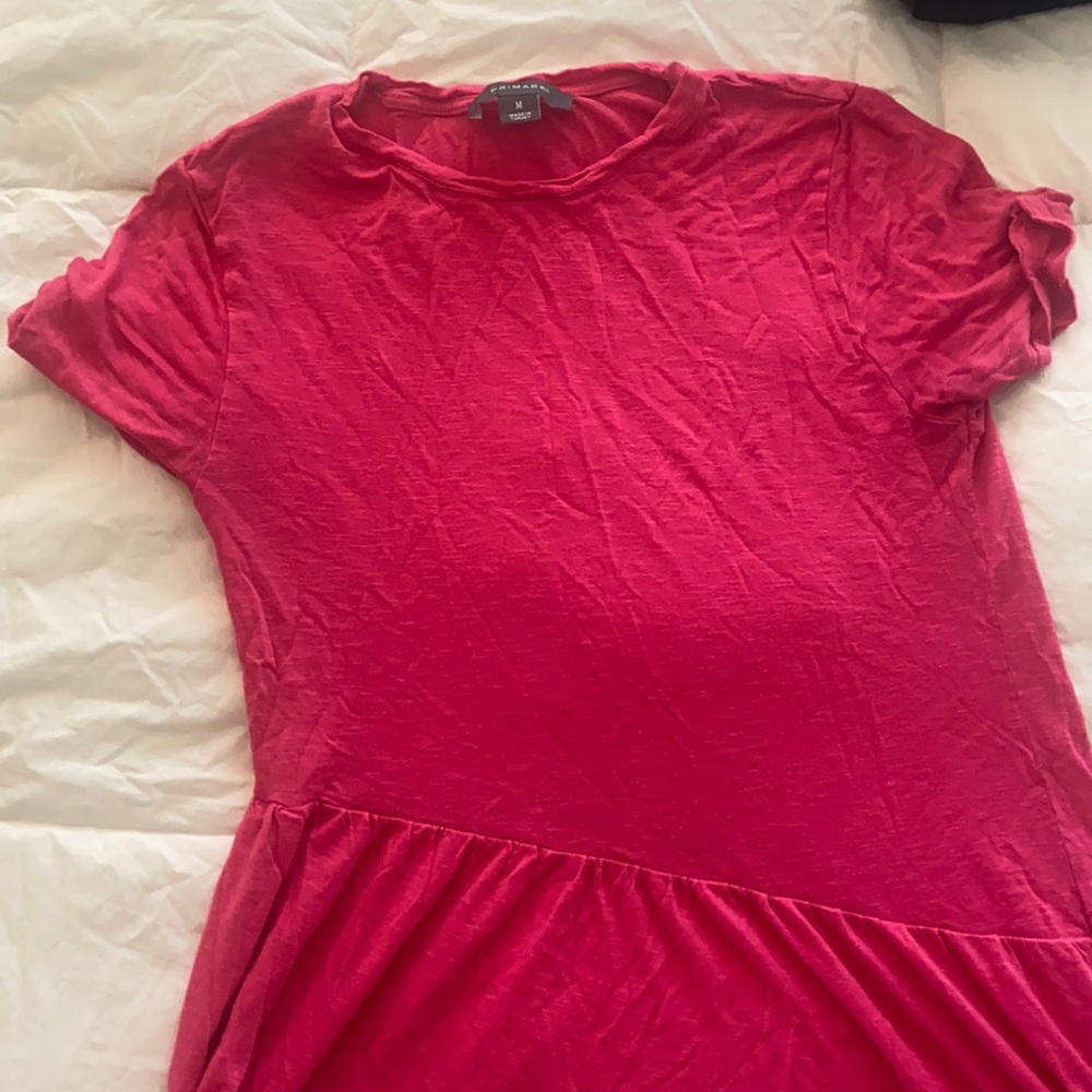 Short sleeve peplum type